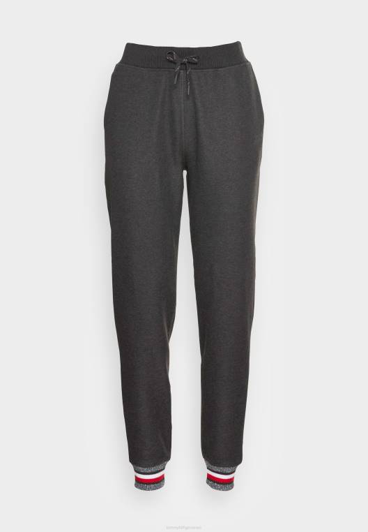 תחתונים רגועים של חליפת אימונית לורקס NX208811 אברש אפור כהה Tommy Hilfiger