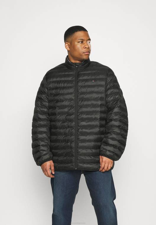 ז'קט עגול הניתן לאריזה ז'קט קליל NX208827 שָׁחוֹר Tommy Hilfiger