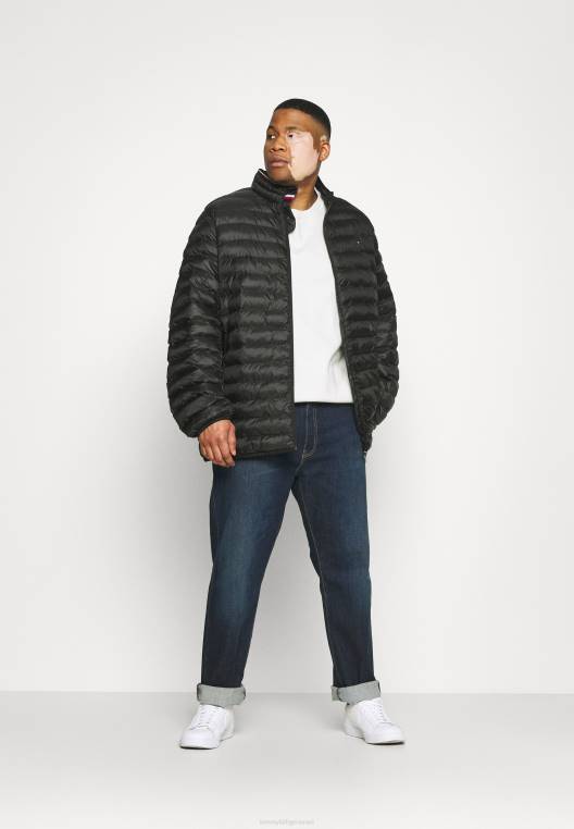 ז'קט עגול הניתן לאריזה ז'קט קליל NX208827 שָׁחוֹר Tommy Hilfiger