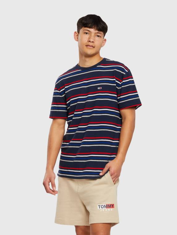 טי קרפ פסים NX20883 פס דמדומים Tommy Hilfiger