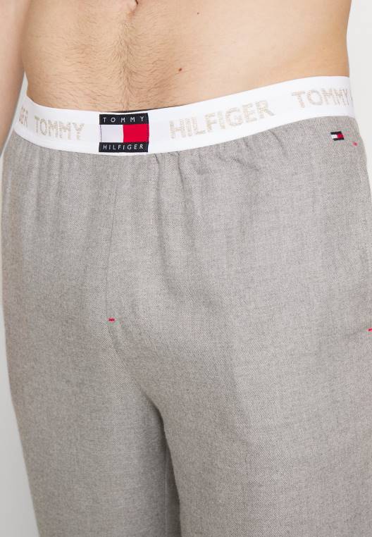 תחתוני פיג'מה מכנסיים NX208852 אברש אפור בינוני Tommy Hilfiger