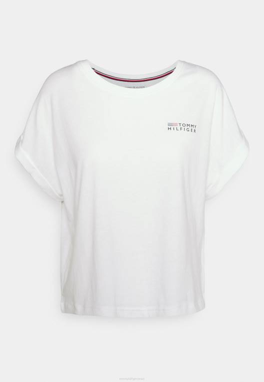 חולצת פיג'מה טי NX208853 לבן Tommy Hilfiger