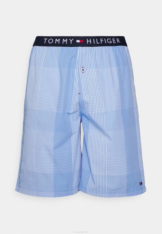 תחתוני בוקסר NX208855 משבצת רשת Tommy Hilfiger