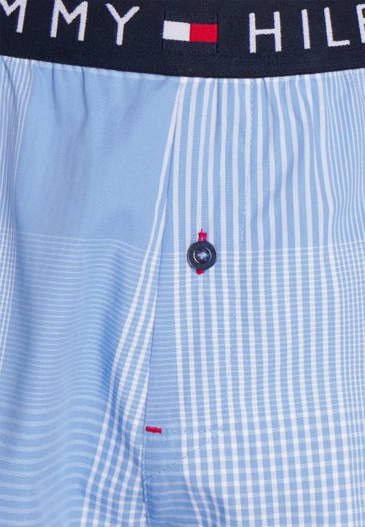 תחתוני בוקסר NX208855 משבצת רשת Tommy Hilfiger