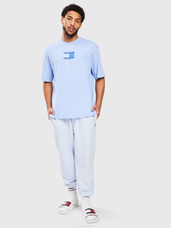 חולצת טריקו אחורית לוגו גווני NX20885 כחול בינוני Tommy Hilfiger