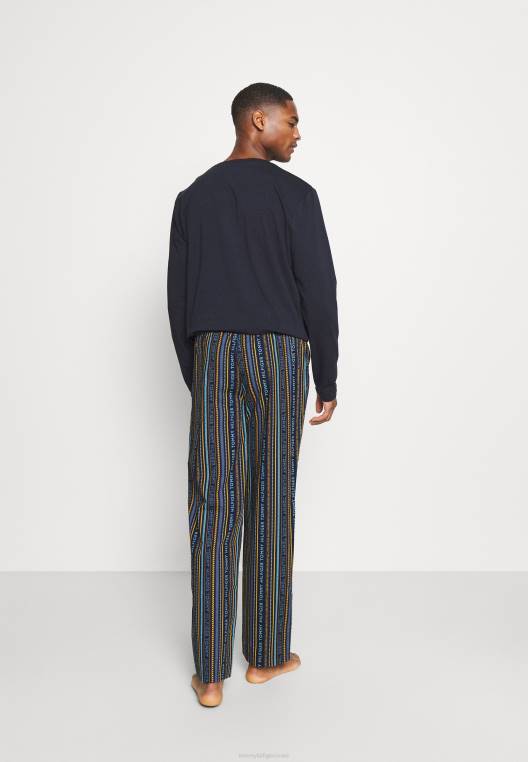 תחתוני פיג'מה מכנסיים מקוריים NX208861 כְּחוֹל Tommy Hilfiger