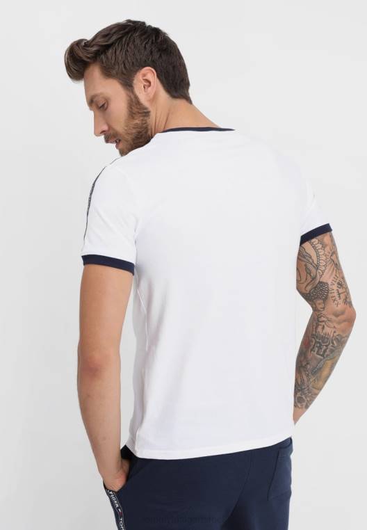 חולצת פיג'מה טי NX208863 לבן Tommy Hilfiger
