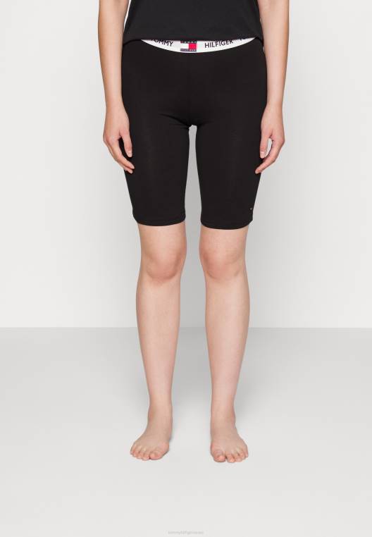 מכנסי פיג'מה לרוכבי אופניים NX208871 שָׁחוֹר Tommy Hilfiger