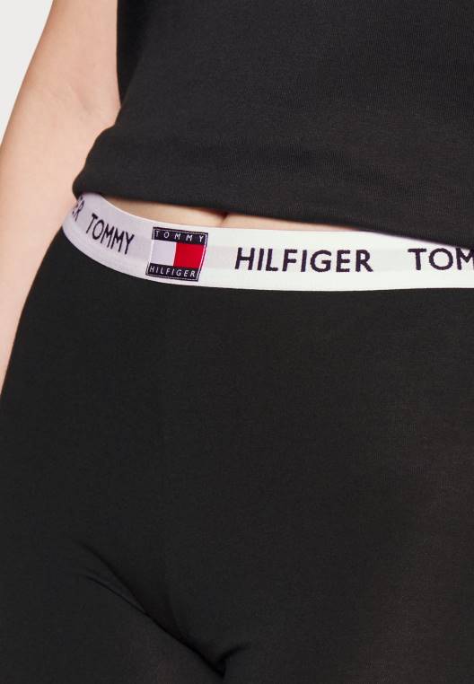 מכנסי פיג'מה לרוכבי אופניים NX208871 שָׁחוֹר Tommy Hilfiger