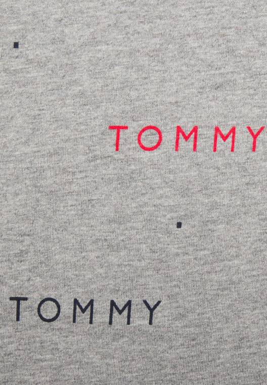 חולצת פיג'מה בהדפס טי NX208896 אברש אפור Tommy Hilfiger