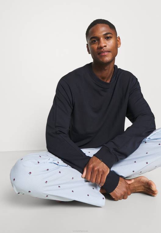 תחתוני פיג'מה מכנסיים פסים מודרניים NX208913 ithica Tommy Hilfiger