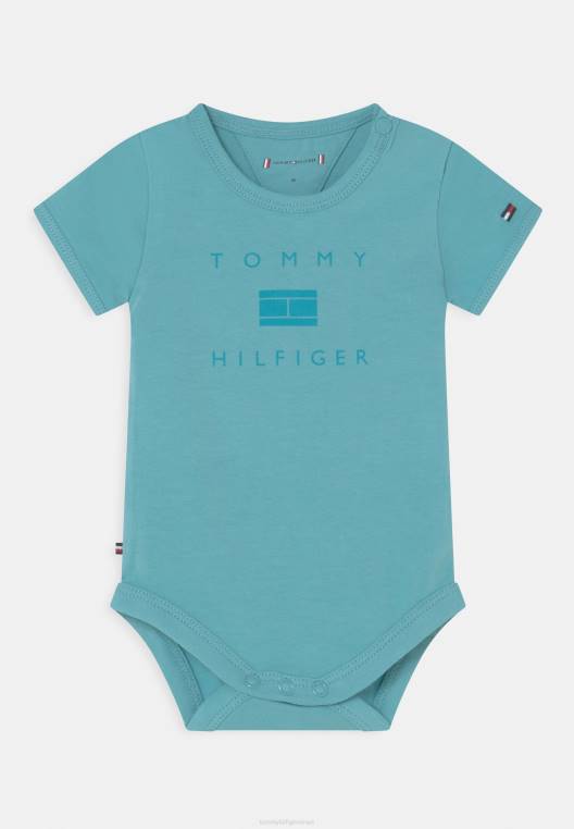 גוף לוגו לתינוק לשני המינים NX208915 כְּחוֹל Tommy Hilfiger