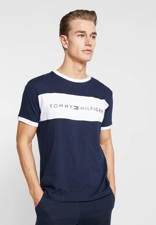 חולצת פיג'מה NX208922 כְּחוֹל Tommy Hilfiger