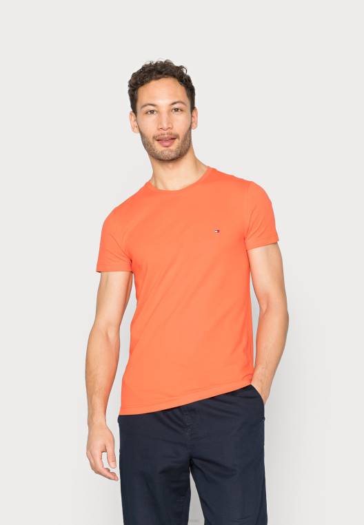 חולצת טריקו בסיסית NX208965 אלמוג הוואי Tommy Hilfiger