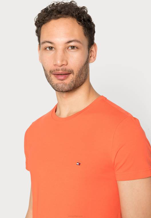 חולצת טריקו בסיסית NX208965 אלמוג הוואי Tommy Hilfiger