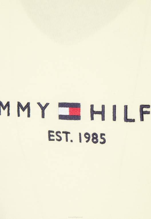 חולצת טי עם הדפס לוגו NX208968 טוויסט לימון Tommy Hilfiger
