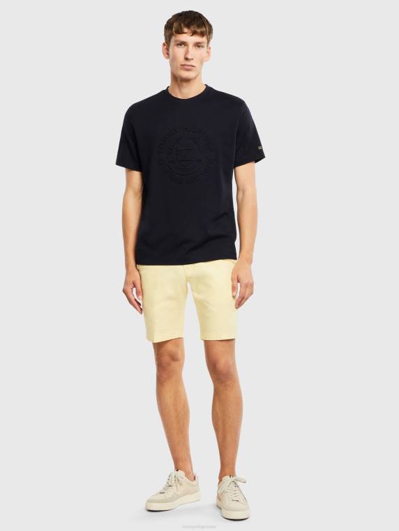 חולצת טריקו עם בלטות דיוואלי NX20952 שמיים מדבריים Tommy Hilfiger