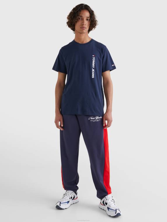 נעלי לוגו רגועות NX20968 דמדומים צי/מולטי Tommy Hilfiger