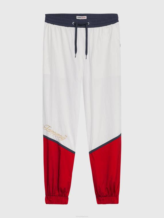 נעלי ריצה חסומות צבע NX20975 לבן/רב Tommy Hilfiger