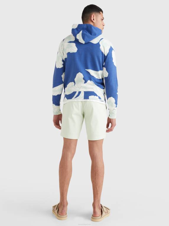 קפוצ'ון בהדפס פרחים NX20996 אינדיגו דמדומים Tommy Hilfiger