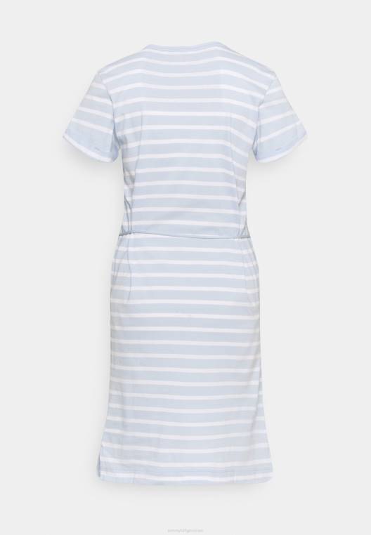 מגניב Shift שמלת ג'רסי שמלה קצרה NX208269 כְּחוֹל Tommy Hilfiger