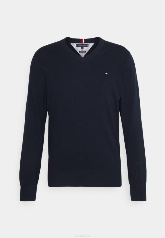 מגשר צוואר V NX204530 שמיים מדבריים Tommy Hilfiger