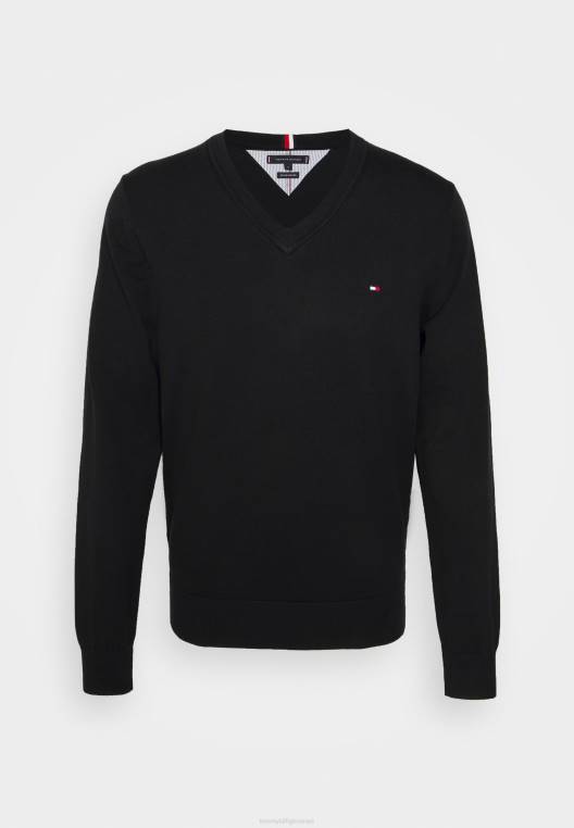 מגשר צוואר V NX205132 שָׁחוֹר Tommy Hilfiger