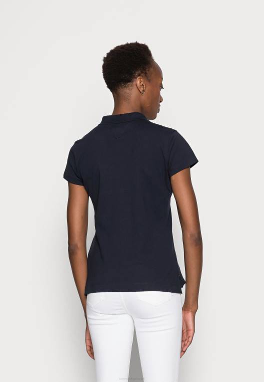 חולצת פולו של abo motion דגל NX208378 שמיים מדבריים Tommy Hilfiger