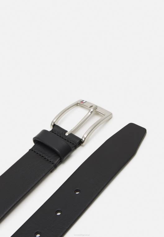 עסק חדש לחגורת aly belt NX204831 שָׁחוֹר Tommy Hilfiger