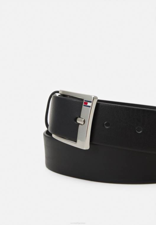 עסק חדש לחגורת aly belt NX204831 שָׁחוֹר Tommy Hilfiger