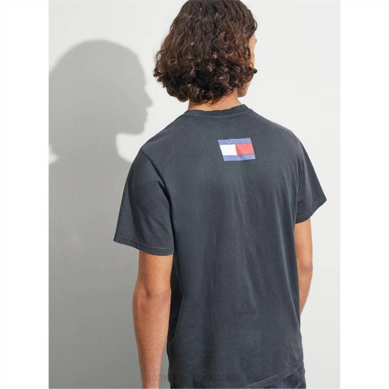 חולצת טריקו גברים של beavis עם שרוולים קצרים NX2020466 הַאֲפָלָה Tommy Hilfiger