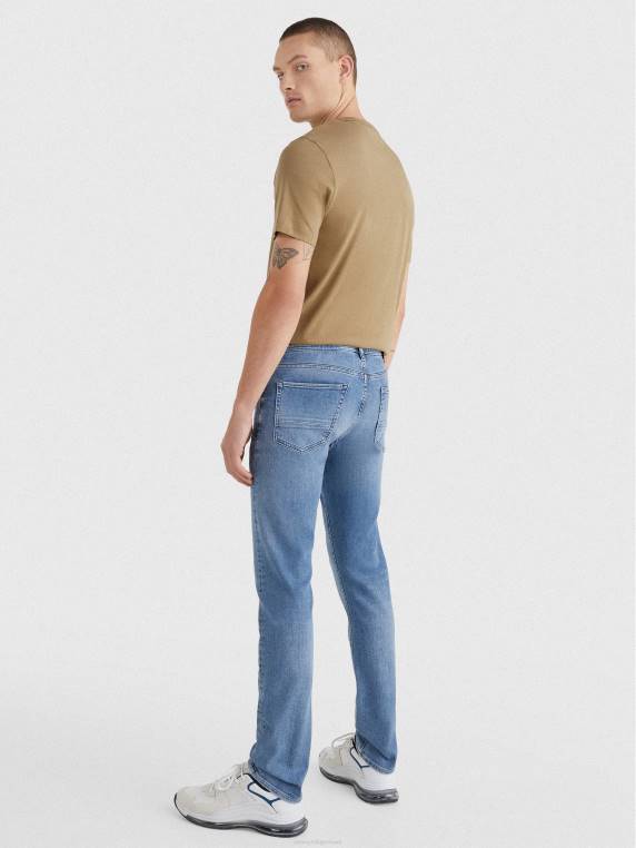 bleecker ג'ינס דהוי דק NX201025 בוקיצה אינדיגו Tommy Hilfiger