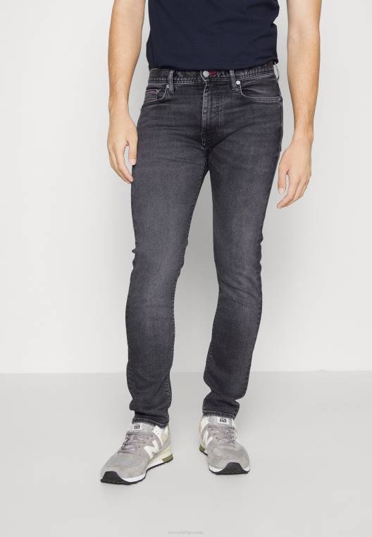 bleecker ג'ינס בגזרה דקיקה NX204369 ארלו גריי Tommy Hilfiger