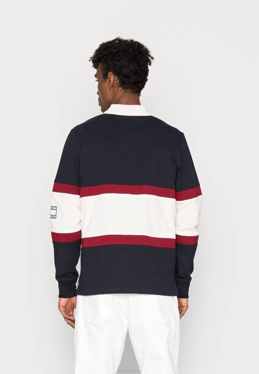 מגשר רוגבי blockstripe NX205203 שמיים מדבריים/רב Tommy Hilfiger