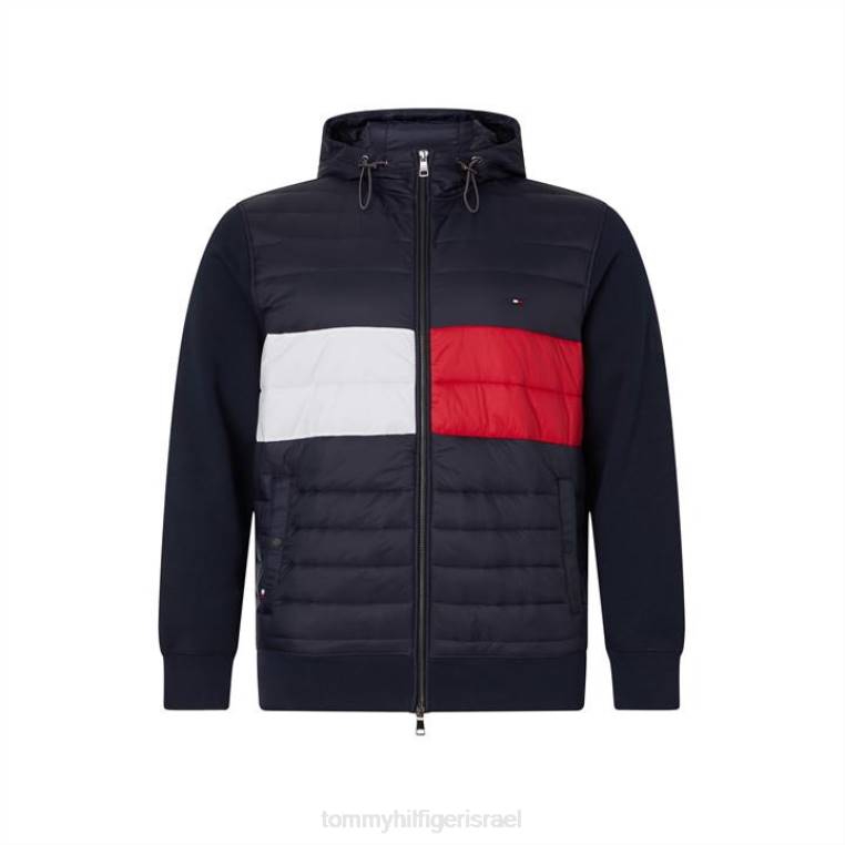 bt mix media jacket NX2020088 שמיים מדבריים Tommy Hilfiger
