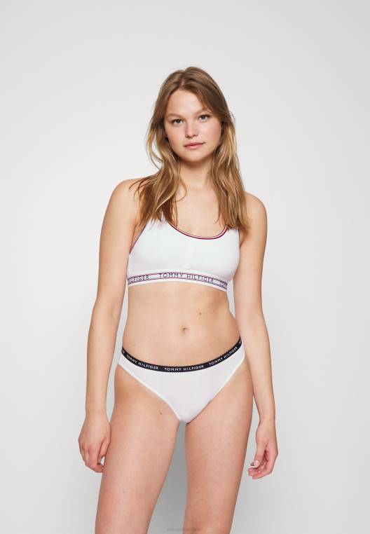 גוזי ברלט ללא קווים NX207073 לבן Tommy Hilfiger