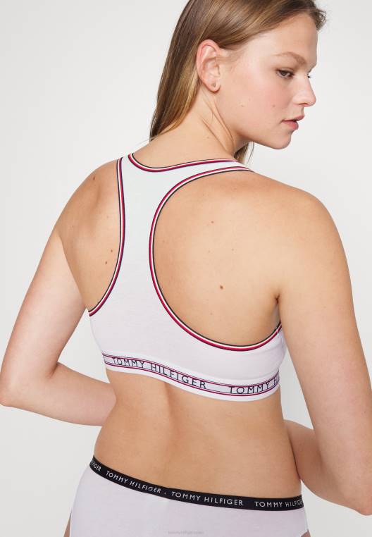 גוזי ברלט ללא קווים NX207073 לבן Tommy Hilfiger
