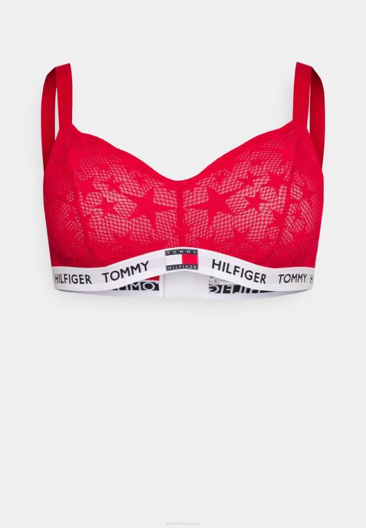 משולש חזייה עקומה bustier NX206793 אדום ראשוני Tommy Hilfiger