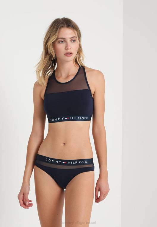 bustier flex bralette sheer NX206909 בלייזר נייבי Tommy Hilfiger