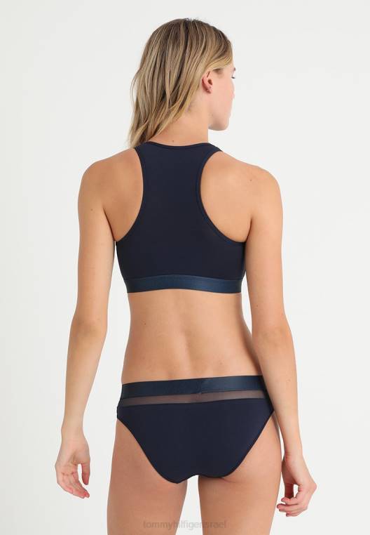 bustier flex bralette sheer NX206909 בלייזר נייבי Tommy Hilfiger