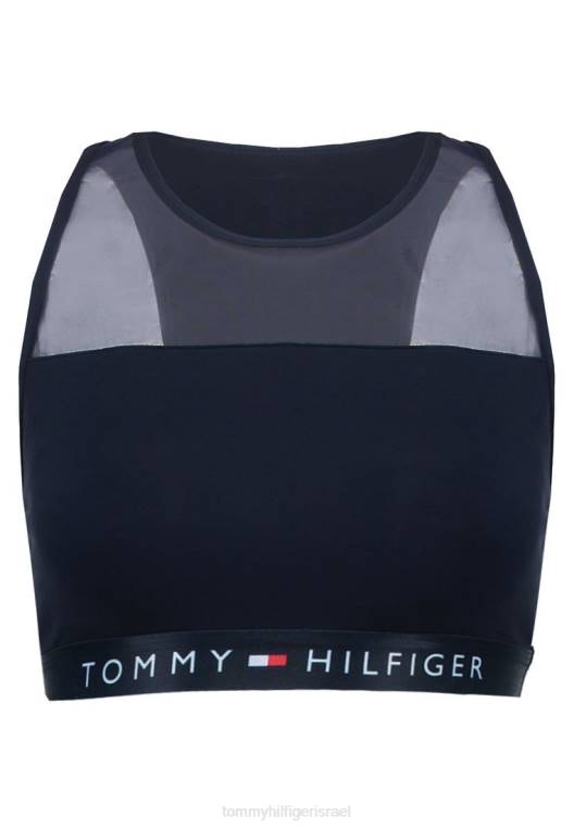 bustier flex bralette sheer NX206909 בלייזר נייבי Tommy Hilfiger