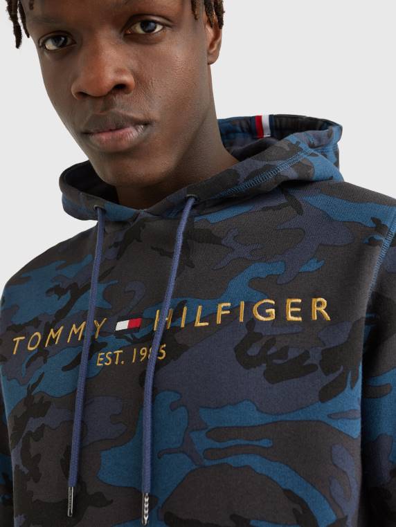 קפוצ'ון לוגו camo NX201309 קאמו של חיל הים Tommy Hilfiger