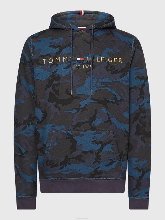 קפוצ'ון לוגו camo NX201309 קאמו של חיל הים Tommy Hilfiger