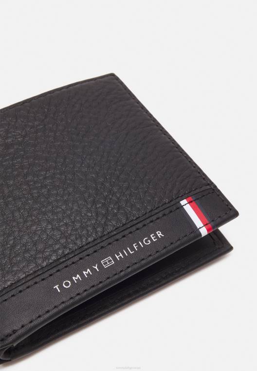 ארנק מיני cc מרכזי NX206076 שָׁחוֹר Tommy Hilfiger