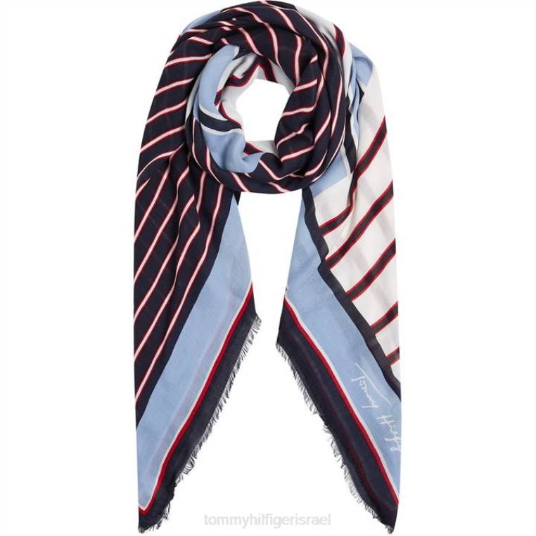 מרובע רך איקוני co/md 130x130 NX2019999 כחול mx0gy Tommy Hilfiger