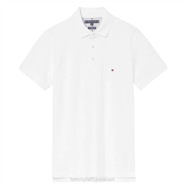 פולו דק core 1985 NX2019664 לבן Tommy Hilfiger
