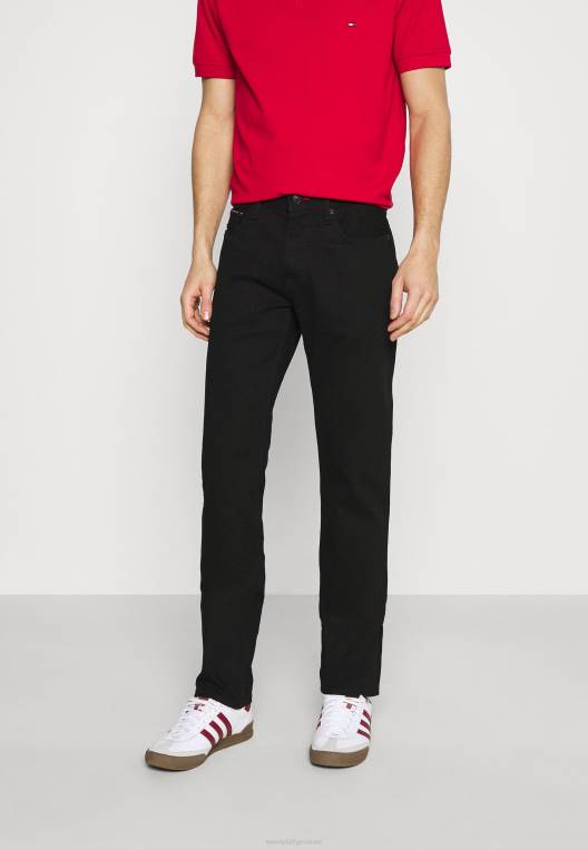 core denton ג'ינס ישר רגליים NX204108 דטרויט שחור Tommy Hilfiger