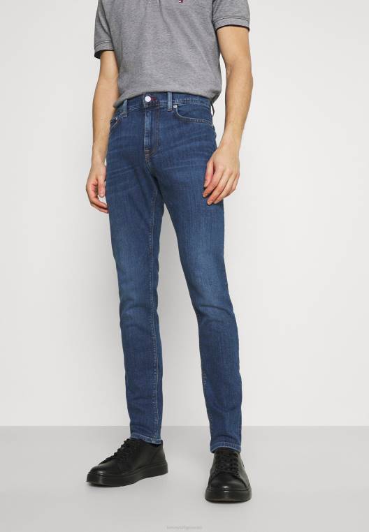 core layton slim fit ג'ינס NX208498 אורגון אינדיגו Tommy Hilfiger