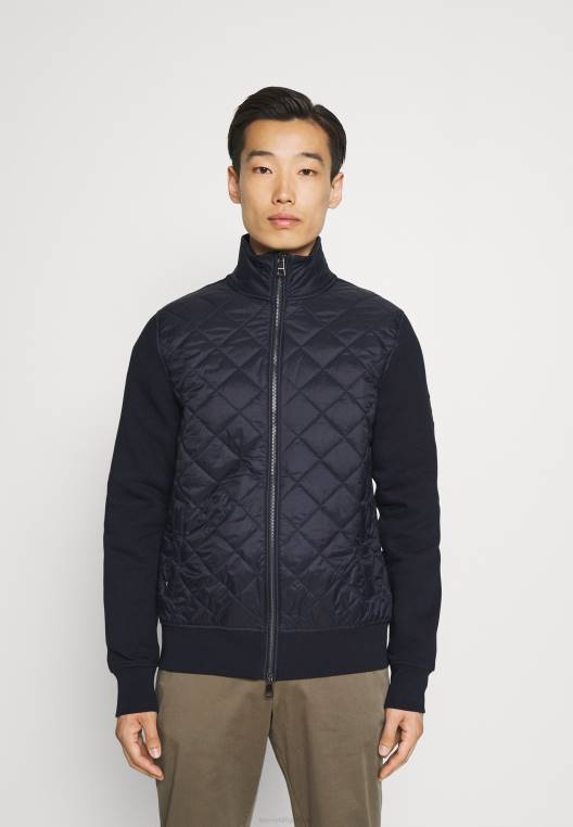 מיקס מדיה diamand מעמד צווארון קל ז'קט NX208645 שמיים מדבריים Tommy Hilfiger