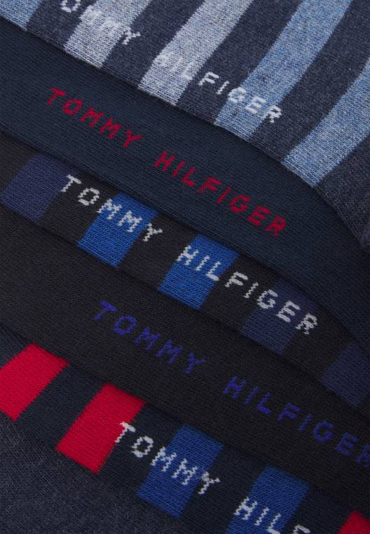 גרבי ecom 6 חבילות NX207145 משולבת כחול Tommy Hilfiger